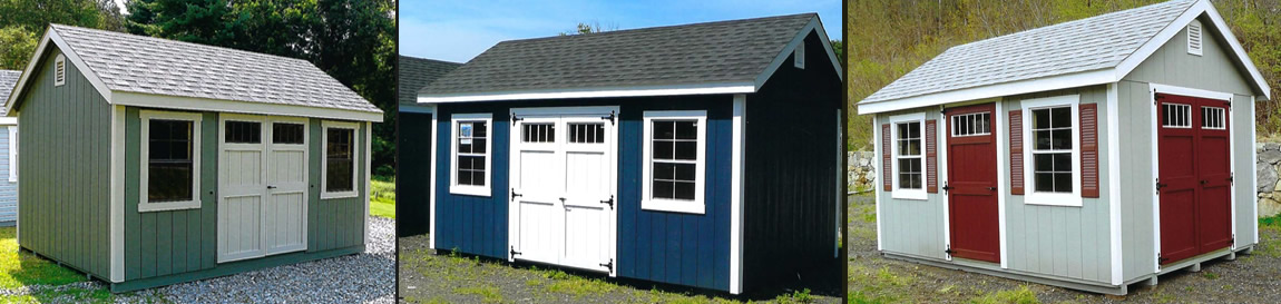 Deluxe Cape Sheds No Dormers
